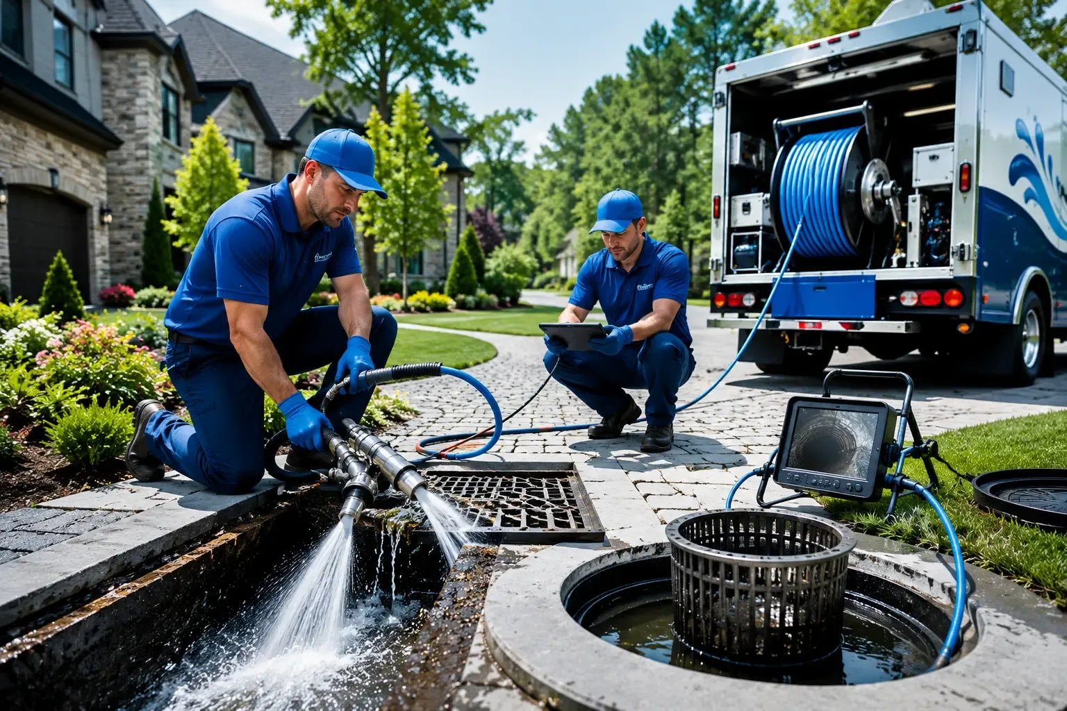 Local outdoor drain cleaning professionals in North Waterford, ME